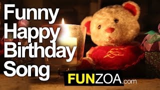Funny Happy Birthday Song - Cute Teddy Sings Very Funny Song...